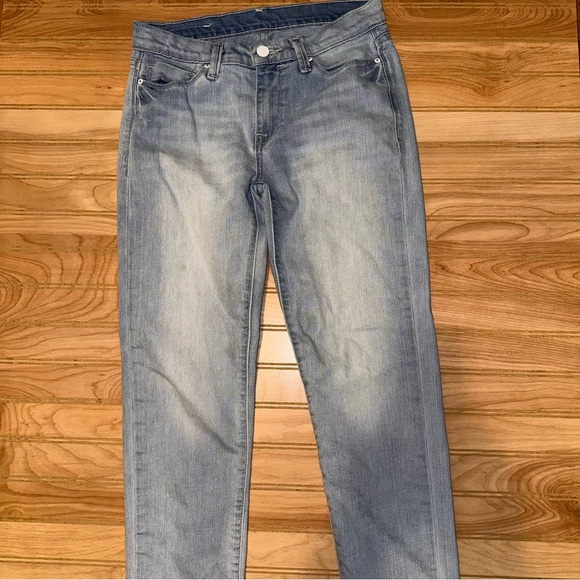 Calvin Klein Light Blue Straight Leg Jeans - Picture 1 of 8